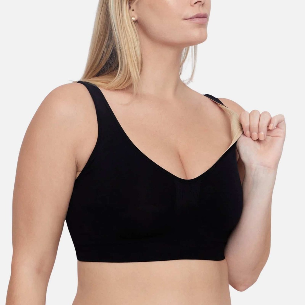 Underoutfit 452 Reversible Bralette Black Sand Womens XL
